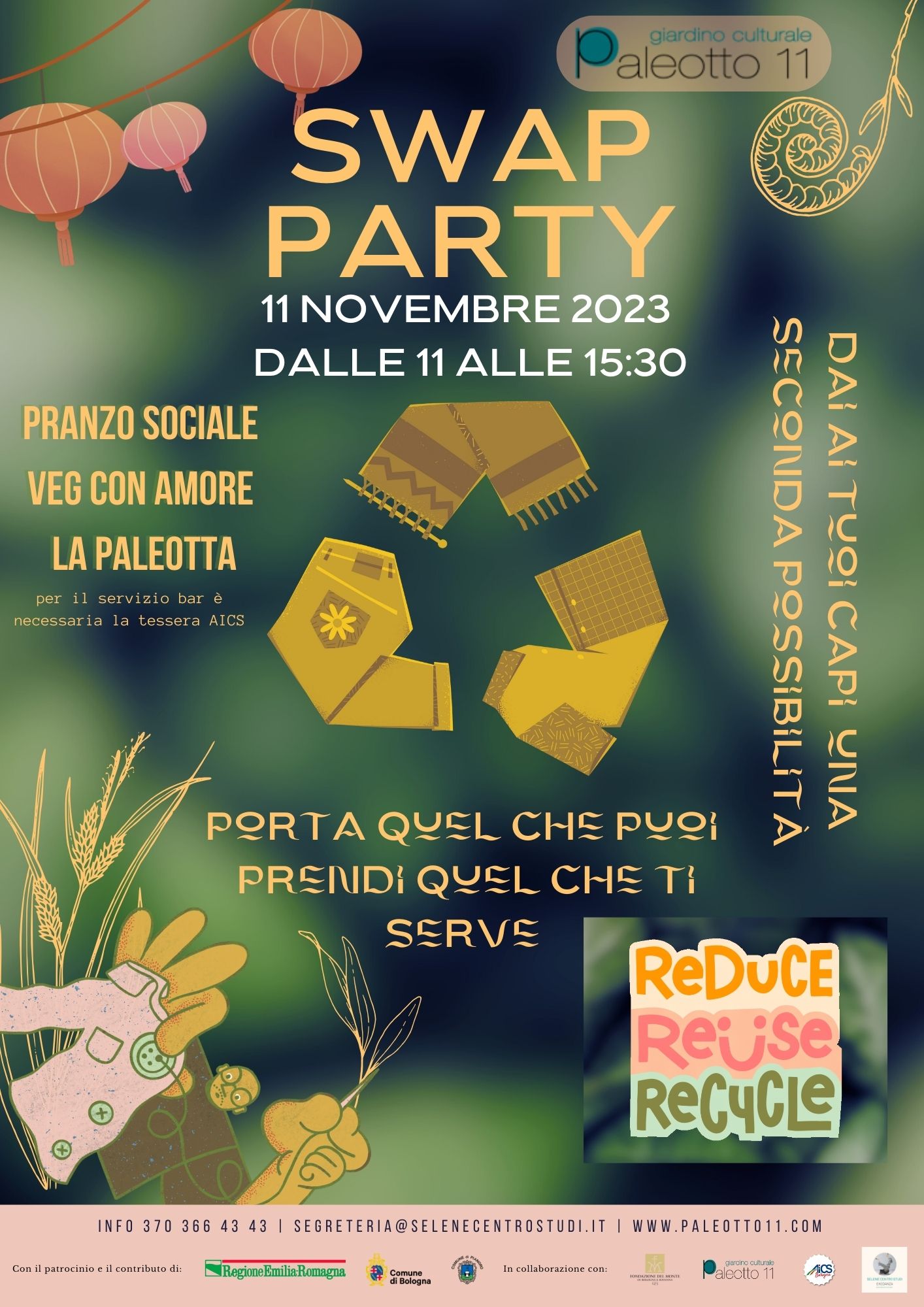 SWAP Party - Ricicla Scambia Rinnova - Domenica 27 Gennaio